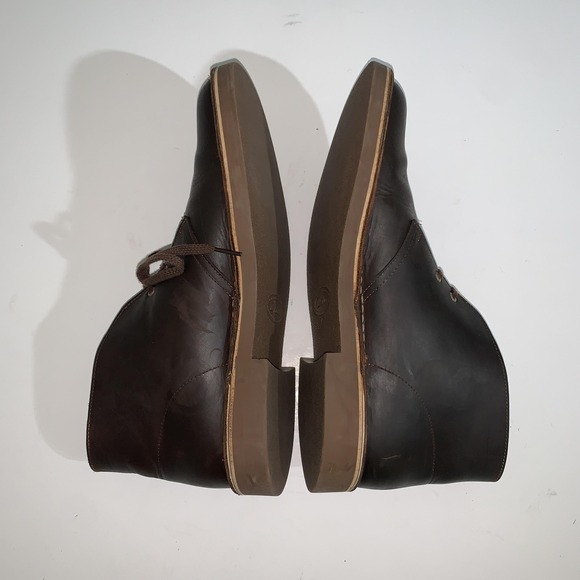 Clarks Bushacre Desert Boots Mens Size 12 Brown Leather Ankle Casual 15522 main image 10